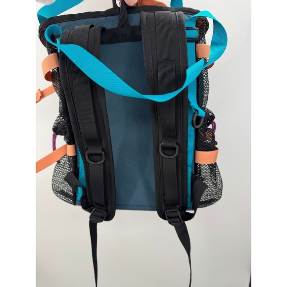 Topo Designs River Pack Multi Colorblock Convertible Backpack Tote Bag - Picture 5 of 6